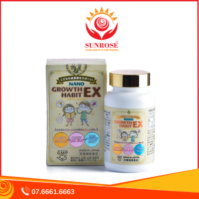 NANO GROWTH HABIT EX - Thực phẩm bảo vệ sức khỏe