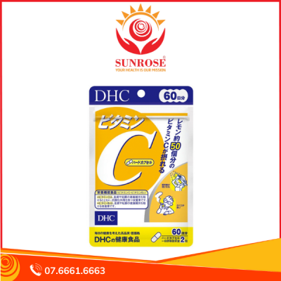 Viên Uống Bổ Sung Vitamin C DHC 60 ngày