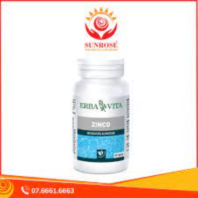 ZINCO TP BVSK Cung Cấp Kẽm, Hỗ Trợ Hệ Thống Miễn Dịch Chuẩn San Marino Lọ 60 Viên